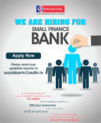 We Are Hiring For Small Finance Bank Please Send Your Updated Resume To Aujobbank Aufin In Bankjobsinindia Smallfinance Bank Jobs Finance Bank We Are Hiring