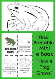 Maybe you would like to learn more about one of these? Free How A Frog Grows Printable E Book Coloring Pages