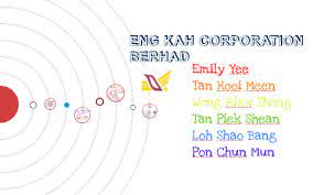 Company profile page for eng kah enterprise sdn bhd including stock price, company news, press releases, executives, board members, and contact information. Eng Kah Corporation Berhad By Cm Pon