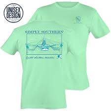 Details About Simply Southern Coastal Southern Tradition Shrimp Boat Unisex Cotton Tee Shirt