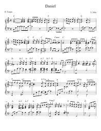 Download And Print In Pdf Or Midi Free Sheet Music For Daniel By Elton John Arranged By Nielszeven For Piano Solo In 2021 Free Sheet Music Piano Piano Cover