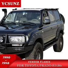 Buy toyota land cruiser parts online at partsgeek. Fender Flares Wheel Arch Fender Accessories Mudguard For Toyota Land Cruiser Prado Lc80 Fj80 1990 1998 Landcruiser 80 Series Fender Flares Fender Flares For Toyotafender Fender Flares Aliexpress