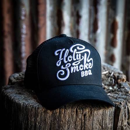 Cap Trucker B/W – Holy Smoke BBQ