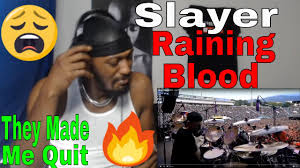 They Made Me Quit Slayer Raining Blood Live Reaction Youtube