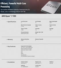 The amd ryzen 7 desktop processor improves upon its predecessor in terms of both performance and efficiency. Buy Amd Ryzen 7 1700 Processor With Wraith Spire Rgb Fan Yd1700bbaebox Pc Case Gear Australia