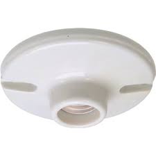 Preferred Industries Part 612405 Preferred Industries Porcelain 6 In Leads 660 Watts 250 Volt Keyless Light Fixture Replacement Parts Home Depot Pro