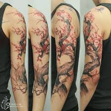 40 Beaux Tatouages De Fleurs De Cerisier Club Tatouage Beau Tatouage Tatouage De Fleurs De Cerisier Tatouage