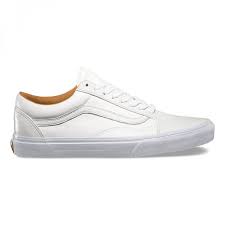 Adding a premium edge to the og, vans takes it one step further with the old skool leather. Vans All White Leather Old Skool Buy Clothes Shoes Online