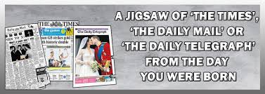 More images for daily mail front page » Personalised Newspaper Jigsaws