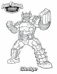 This is a fun coloring page from the new dino charge dvd. Sledge In Power Rangers Coloring Page Free Printable Coloring Pages For Kids