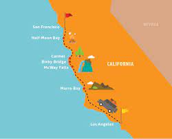 Roadtrip Guide Cruising The California Coastline From La To Sf California Travel Road Trips Road Trip California Coastline