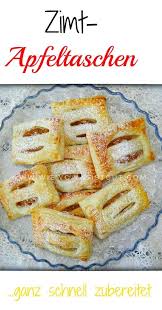 Leckere Zimt Apfeltaschen Blitzrezept Fur Besuch Wiewowasistgut Com Rezept Apfeltaschen Blatterteig Rezepte Suss Rezepte
