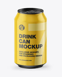 Download Metallic Drink Can W Glossy Finish Mockup In Can Mockups On Yellow Images Object Mockups Yellowimages Mockups