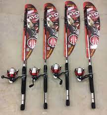 Maxcatch fly fishing rod and reel combo #3/4/5/6/7/8 wt fly rod + eco fly reel. Rod Reel Zebco Team Kvd Kevin Vandam Spinning Rod Reel Combos Brand New 4 Lot Of Spinning Rod Reel Combos