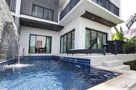 Thaimond Villa 1 Brand New Holiday Homes 2 Bedroom Modern Amenities Luxury Villa In Phuket For Rent 2 Bedr Outdoor Dinning Table Luxury Pool Holiday Home