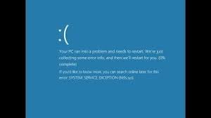 How To Fix A System Service Exception Error Youtube