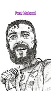 Sketching Post Malone