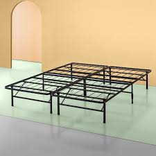Check out our king bed frame selection for the very best in unique or custom, handmade pieces from our beds & headboards shops. Zinus Shawn 14 Inch Smartbase Mattress Foundation Platform Bed Frame Box Spring Replacement Quiet Noise Free Maximum Under Bed Storage Cal King Walmart Com Walmart Com