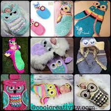 Crochet Cute Baby Owl Cocoon With Pattern