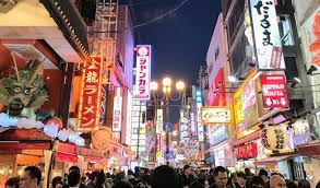 【4k hdr】night walk in downtown osaka 2021. Osaka Guide Japan Cheapo