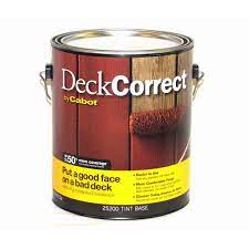 Cabot® deckcorrect™ brings new life to old wood and concrete. Cabot Deck Correct Capitol City Lumber