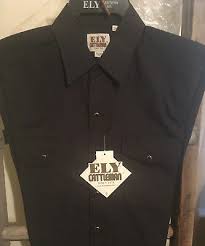 western ely cattleman mens long sleeve snaps shirt easy