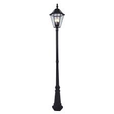 Lutec Outdoor Led Solar Post Light