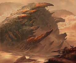 Desert Toothed Giant By Matchack On Deviantart Dune Art Monster Concept Art Fantasy Landscape