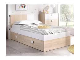 Questi letti vengono realizzati in diversi materiali con strutture in metallo, laccate o imbottite. Letto Per Bambini Scomparsa 90 X 190 Cm Quercia E Bianco Sonia