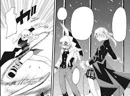 Maka Using Tsubaki Anime Soul Eater Art