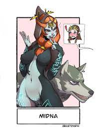 link, princess zelda, midna, midna, and wolf link (the legend of zelda and  1 more) drawn by quetzoiinsfw | Danbooru