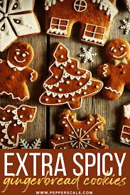 Extra Spicy Gingerbread Cookies Recipe Gingerbread Cookies Gingerbread Christmas Cookies