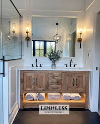 Custom Solid Wood Vanity Luxury