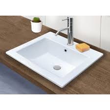 A chaque salle de bains son lavabo sa vasque ou son lave mains. Vasque A Encastrer Cdiscount Bricolage