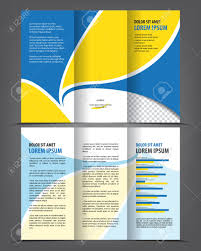 Marketing, diseño, técnicas de ventas y mucho más. Vector Vacio De Tres Veces El Diseno De Plantilla Imprimir El Catalogo Folleto Triptico Brillante O Volante Ilustraciones Vectoriales Clip Art Vectorizado Libre De Derechos Image 46661140