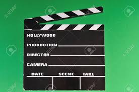 A Movie Marker Or Clapper Board Set Against A Green Screen Stock Photo,  Picture and Royalty Free Image. Image 5373527.