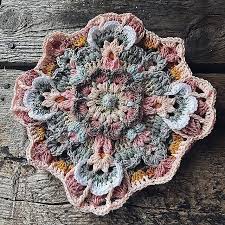 High tea floral blockcrochet pattern. 24 Crochet High Tea Ideas Floral Blocks Crochet Mandala Crochet