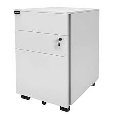 Stand up desk store 3 drawer under desk lockable rolling file cabinet with stable 5 wheel design (black, slim) $154.00. Aimezo Heavy Duty Metal Solid Steel 3 Drawer Mobile File Cabinet With Lock Office Pedestal File Cabinet 5 Rolling Casters Buy Online In Dominica At Dominica Desertcart Com Productid 60799201