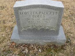 Loretta F Holt Padgett Boles (1879-1963)