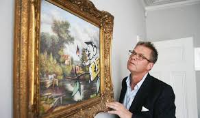 Banksy Painting Proves Profitable For Art Enthusiast Uk News Express Co Uk