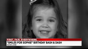 'Smiles for Sophie Forever' honors a 4-year-old who died of pediatric cancer