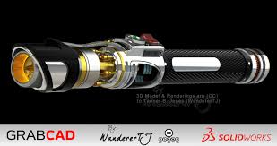 Wanderertj S Ancient Steampunk Lightsaber Hilt 3d Modeling Pic Heavy Lightsaber Hilt Star Wars Diy Lightsaber