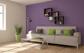 A deep blue like this creates the perception of depth. Bring Your Walls To Life With A Striking Purple