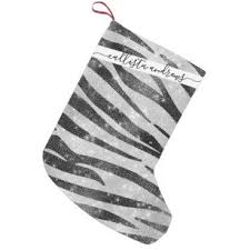 Lowest price in 30 days. Zebra Christmas Stockings Zazzle