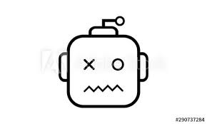New users enjoy 60% off. Black Broken Robot Vector Icon Robot Icon Icon Robot