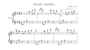 2 parts • 4 pages • 03:48 • jan 24, 2021 • 24 views. Secret Garden By Mayumi Kato Free Sheet Music P Barton Feurich Piano Youtube