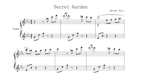 Secret Garden By Mayumi Kato Free Sheet Music P Barton Feurich Piano Youtube