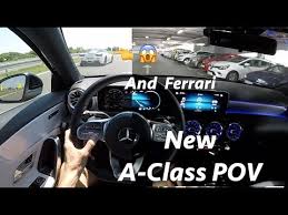 Mercedes A Class 2018 180d Amg Line Pov Test Drive By Jr Youtube