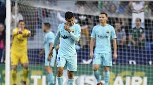 El ghanés se aprovechó de las facilidades defensivas del barça para batir a ter stegen. Levante Put Five Past Barcelona To End Unbeaten Run Eurosport