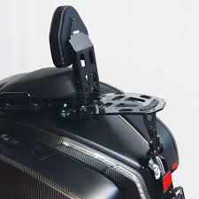 | collapsible luggage bag w/ wheels for towing behind you, 12 x 7 collapsed, new! Rs Motorcycle Solutions Rear Foldable Luggage Rack Moto Guzzi Flying Fortress Mgx 21